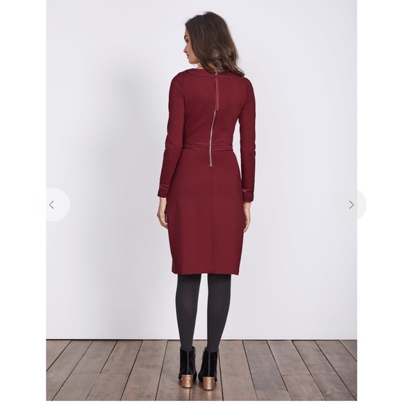 Boden NWOT Gisele Ponte Dress size 8L - Picture 5 of 17